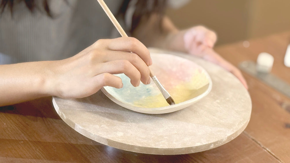 彩繪陶瓷器皿